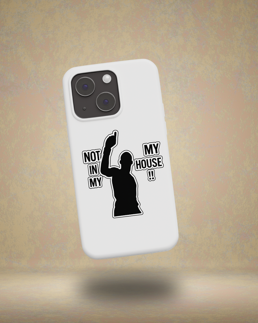 Coque solide pour iPhone® avec MagSafe® NOT IN MY HOUSE