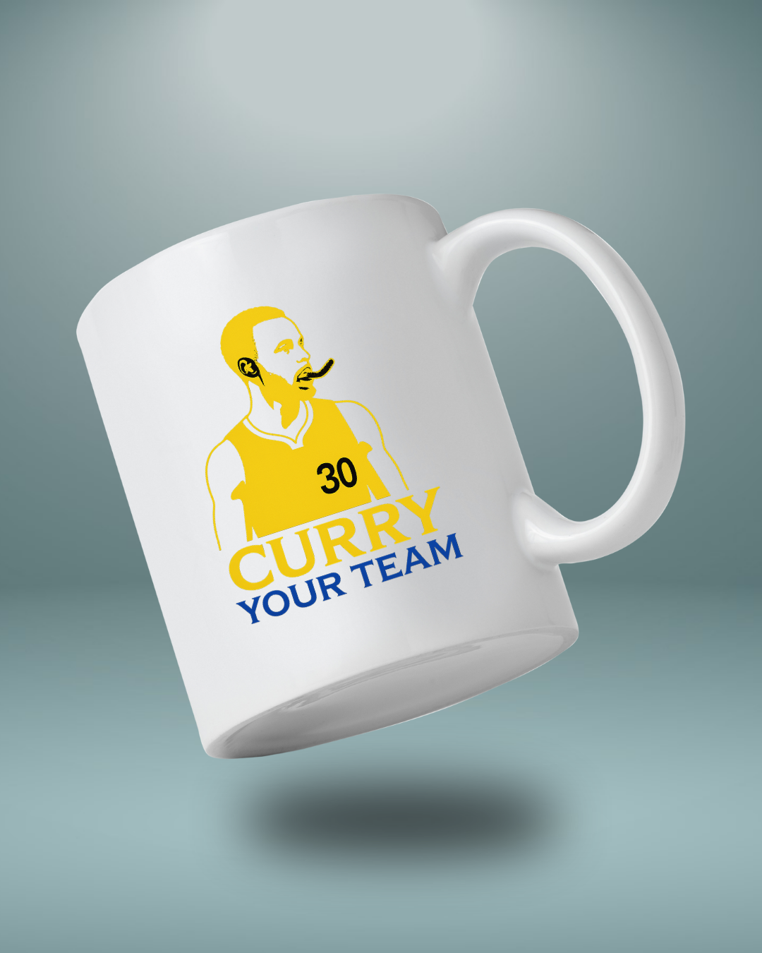 Mug Blanc Brillant ICONE CURRY