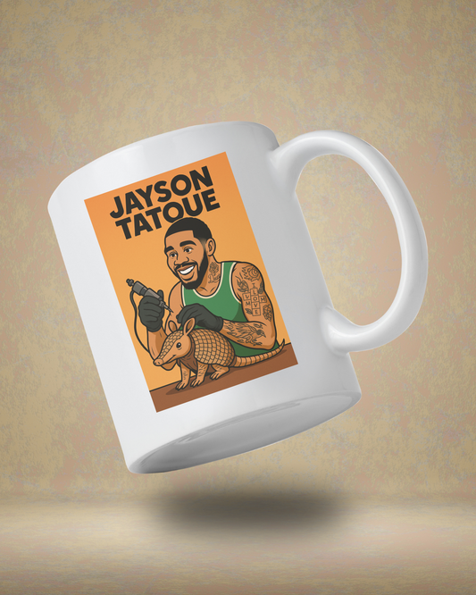 Mug Blanc Brillant FUN JAYSON TATOUE