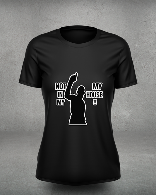 T-shirt femme Trash Talk "Not in my House"