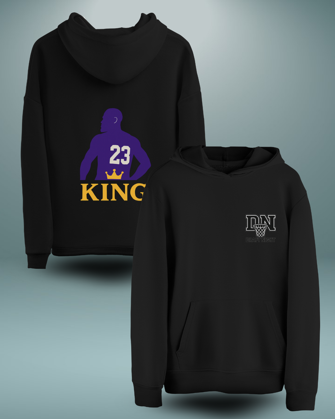Sweat à capuche ICONE "KING"
