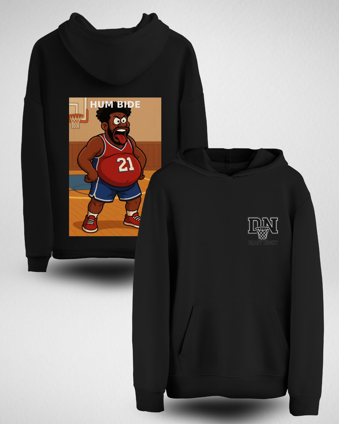 Sweat à capuche FUN "HUM BIDE"