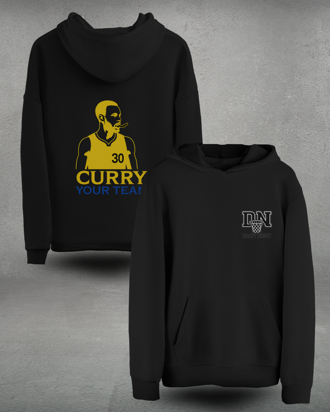 Sweat à capuche ICONE "CURRY"